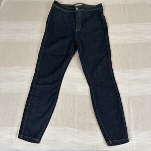Everlane‎ Women's The Way High Skinny Jeans Dark Wash Organic Cotton Excellent